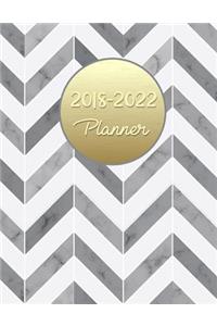 2018 - 2022 Planner: Agenda Planner For The Next Five Years, 60 Months Calendar, Monthly Schedule Organizer -Appointment Notebook, Monthly Planner, Action Day, Passion G