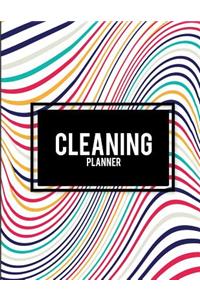 Cleaning Planner: Beautiful Book, 2019 Weekly Cleaning Checklist, Household Chores List, Cleaning Routine Weekly Cleaning Checklist 8.5