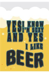 Yes, I Know, I Am Sexy and Yes, I Like Beer