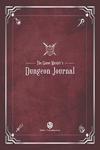 The Game Master's Dungeon Journal(garnet Red)