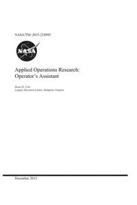 Applied Operations Research