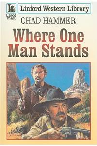 Where One Man Stands