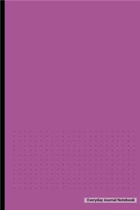 Everyday Journal Notebook - Dotted Grid (Purple Cover)