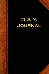 D.A.'s Journal