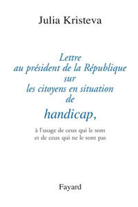 Lettre au président de la République sur les citoyens en situation de handicap,