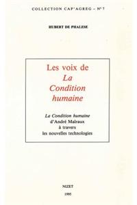 Les Voix de la Condition Humaine