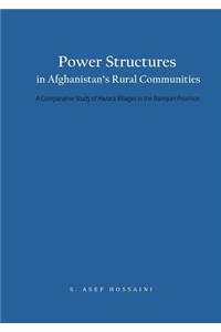 Power Structures in Afghanistan's Rural Communities