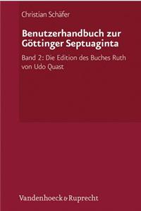 Benutzerhandbuch Zur Gottinger Septuaginta