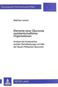 Elemente Einer Oekonomie Sozialwirtschaftlicher Organisationen
