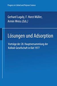 Losungen und Adsorption