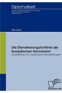 Dienstleistungsrichtlinie der Europäischen Kommission