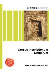Corpus Inscriptionum Latinarum