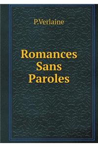 Romances Sans Paroles