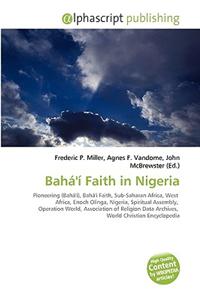 Bah' Faith in Nigeria