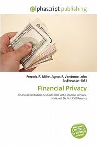 Financial Privacy