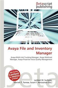 Avaya File and Inventory Manager