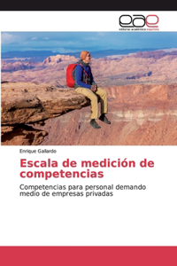 Escala de medición de competencias