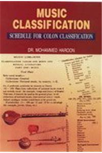 Music Classification: Schedule for Colon Classification
