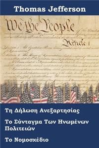 Διακήρυξη Ανεξαρτησίας, Σύνταγμα και Νόμο περί Δ	