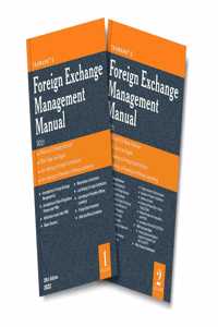 Taxmann's Foreign Exchange Management (FEMA) Manual (Set of 2 Vols.) ï¿½ Compendium of Amended, Updated & Annotated text of FEMA, FCRA, PMLA & FDI along with Rules, Master Directions, Case Laws, etc. [Paperback] Taxmann