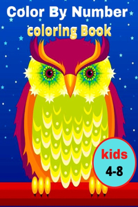 Color By Number Coloring Book Kids