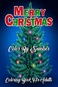 Merry Christmas Color By Number Coloring Book For Adults