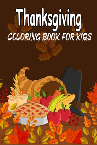 Thanksgiving Coloring Book For Kids