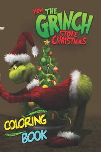 how the grinch stole christmas coloring book