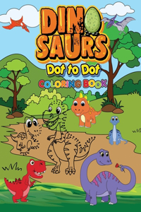 Dinosaurs Dot To Dot Coloring Book