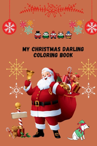my christmas darling coloring book
