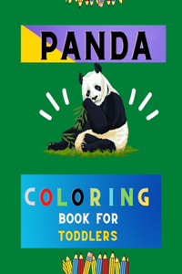 Panda coloring book for toddlers