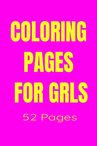 Coloring Pages for GIRLS