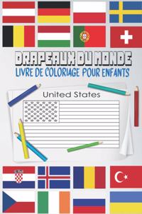 Drapeaux Du Monde Livre De Coloriage Pour Enfants