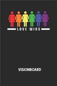 LOVE WINS - Visionboard