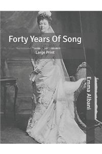 Forty Years Of Song