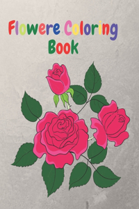 Flower Coloring Book
