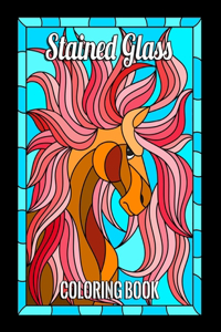 Stained Glass Coloring Book