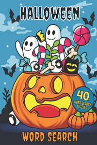 Halloween Word Search 40 Puzzles