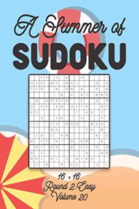 A Summer of Sudoku 16 x 16 Round 2