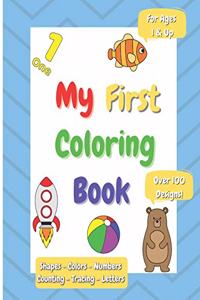 My First Coloring Book