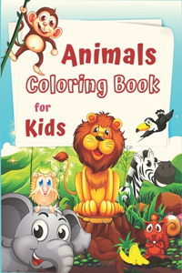 Animals Coloring Book for Kids