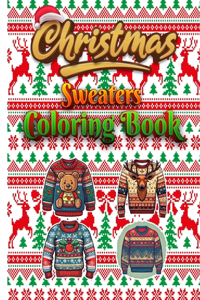 Christmas Sweater Coloring Book