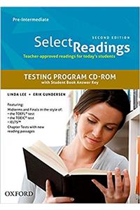 Select Readings: Pre-Intermediate: Testing Program CD-ROM