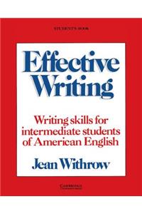 Effective Writing Student's book