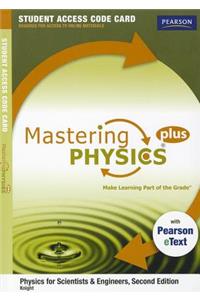 Mastering Plus Physics Student Access Code Card