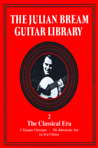 BREAM GUITAR LIBRARY VOLUME 2 CLASSICAL