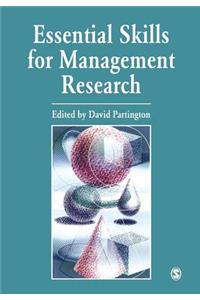Essential Skills for Management Research
