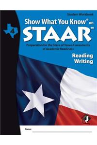 Swyk on Staar Reading/Writing Gr 4, Student Workbook