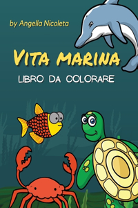 Vita marina Libro da colorare