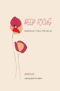 Mandalas coloring book for adults